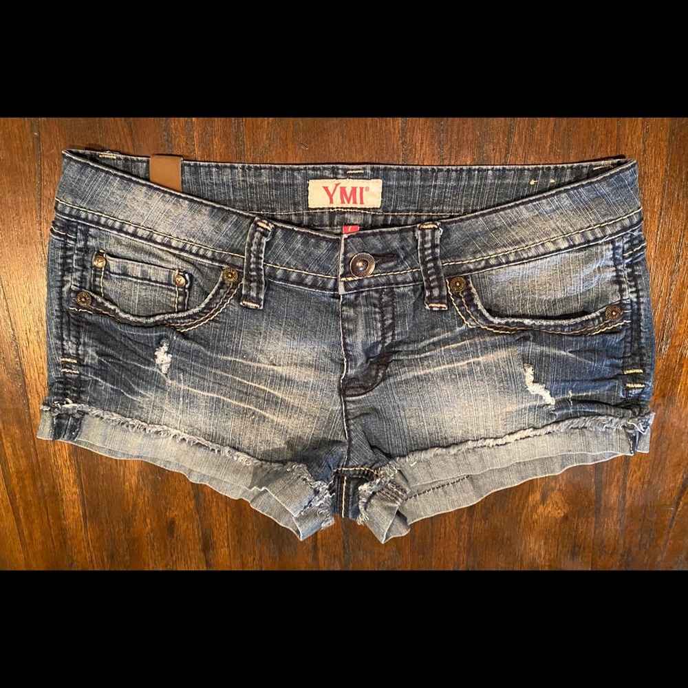 Ymi jean shorts size 7 juniors
